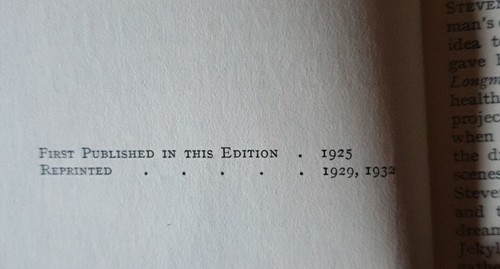 Dr. Jeckyll And Mr. Hyde & The Merry Men ~R.L.Stevenson 1932 Hardback +Dustcover - Imagen 10 de 22
