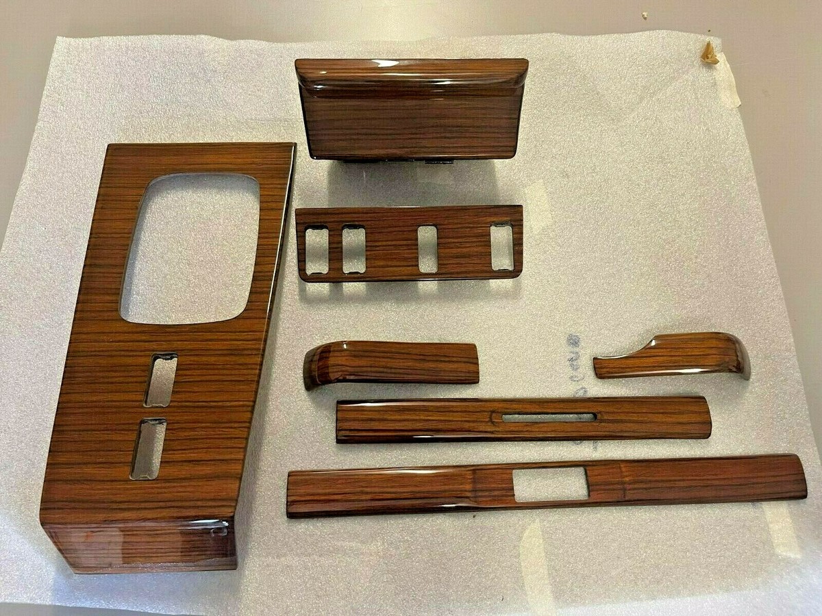 Interior Wood Set 7 Pcs For Mercedes-Benz W123 Zebrano Color | eBay