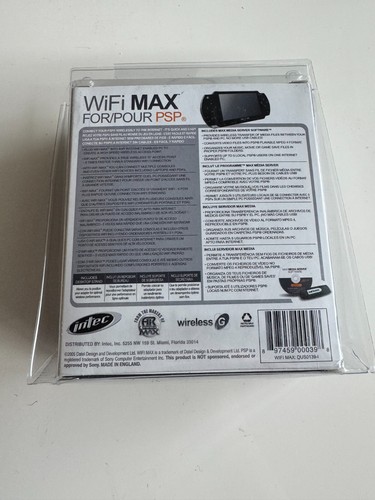 Datel Wifi Max für PSP oder DS - Desktop Ständer Neu in OVP BRANDNEU - Bild 3 von 4
