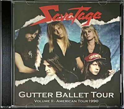SAVATAGE Gutter Ballet Tour Volume II American Tour 1990 Import CD SEALED