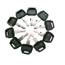 10 pc keys K250 FOR Kobelco Kawasaki Case 2420WL2420 3211070170, YN50501010P1