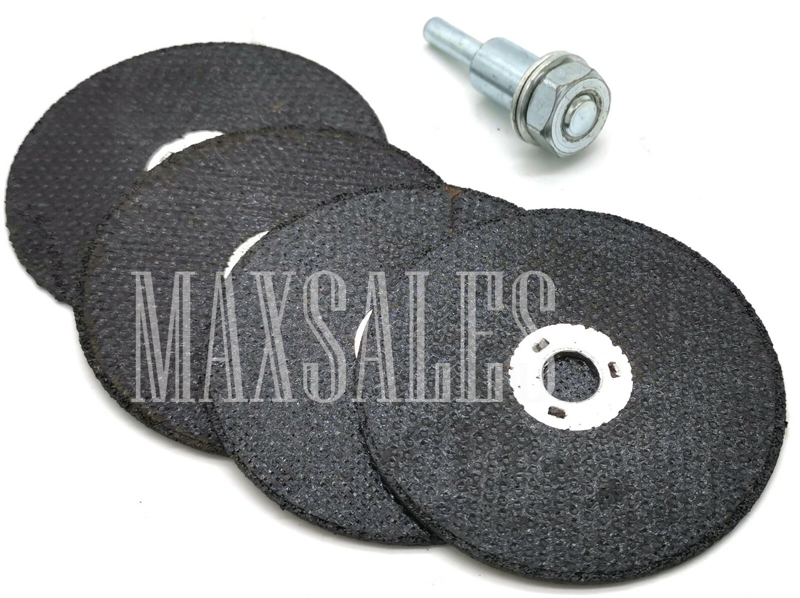 4pc 3" CUT OFF WHEELS 3/8" ARBOR & 1/4" SHANK ARBOR ADAPTER eBay