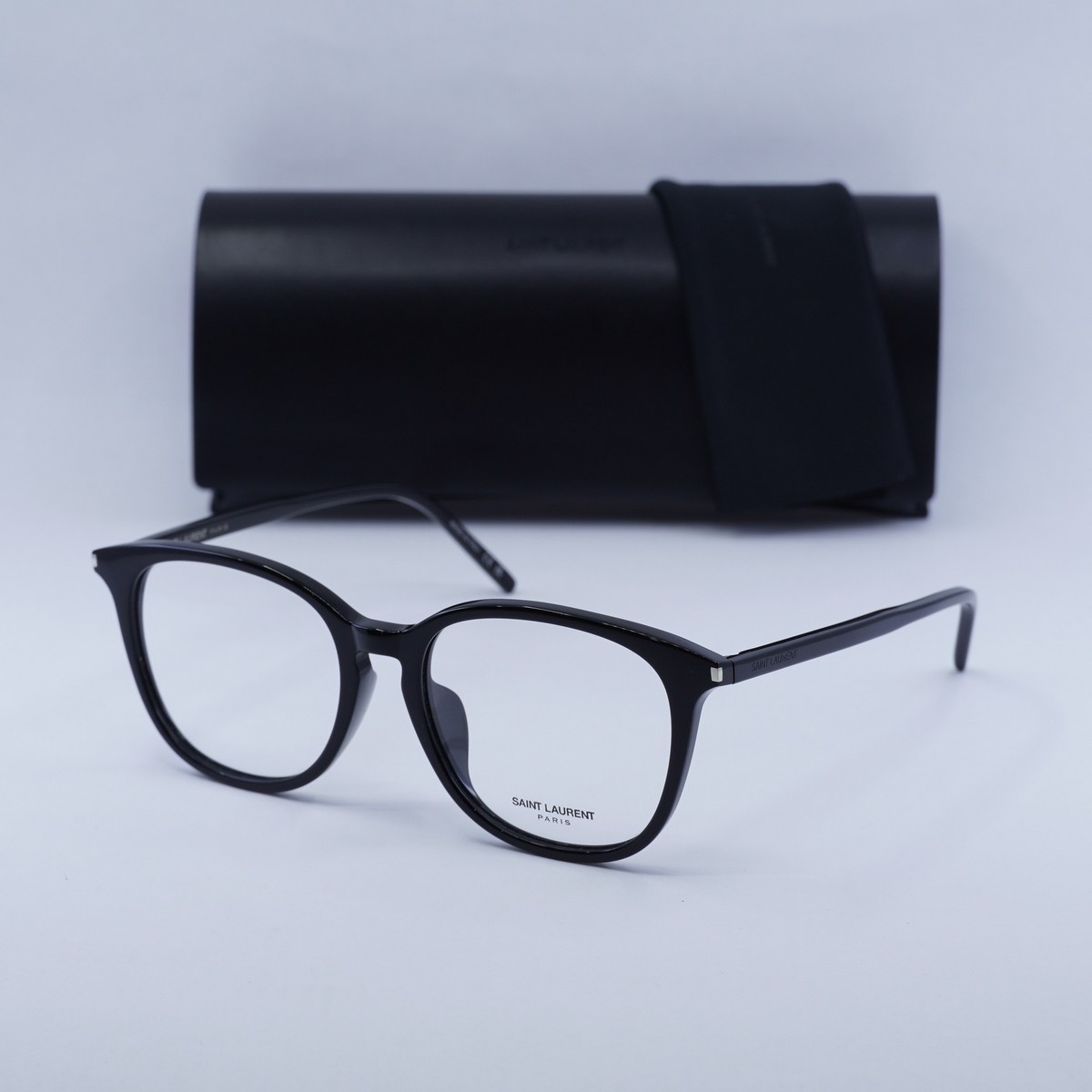 NEW SAINT LAURENT SL724/F 001 Black 53mm Eyeglasses | eBay display picture 3