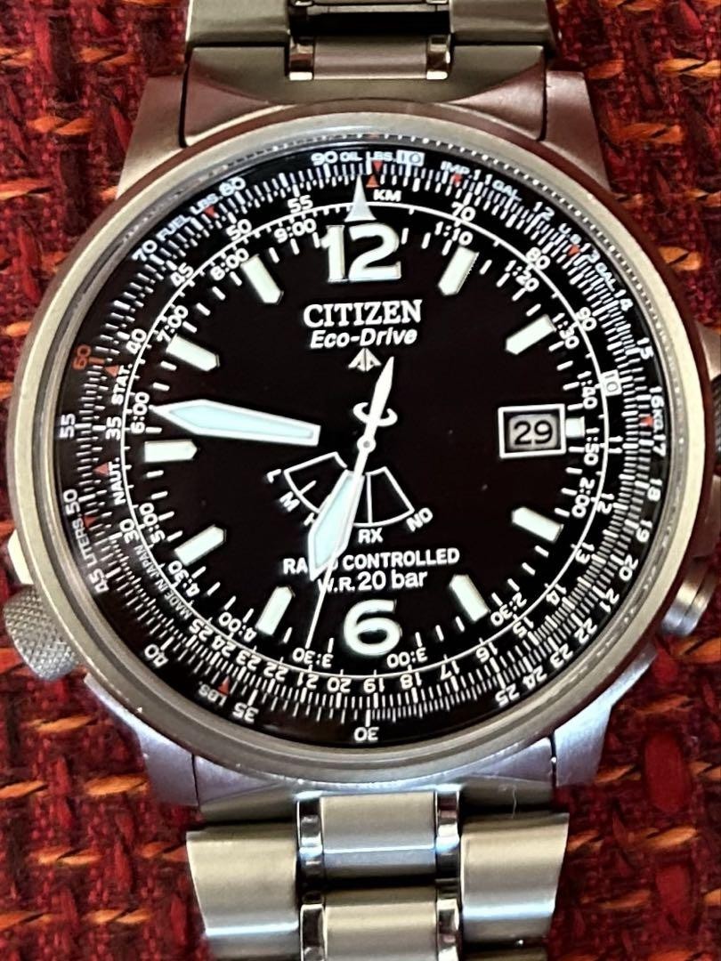 CITIZEN Promaster H411-T003745 Eco-Drive Men's Watch Radio