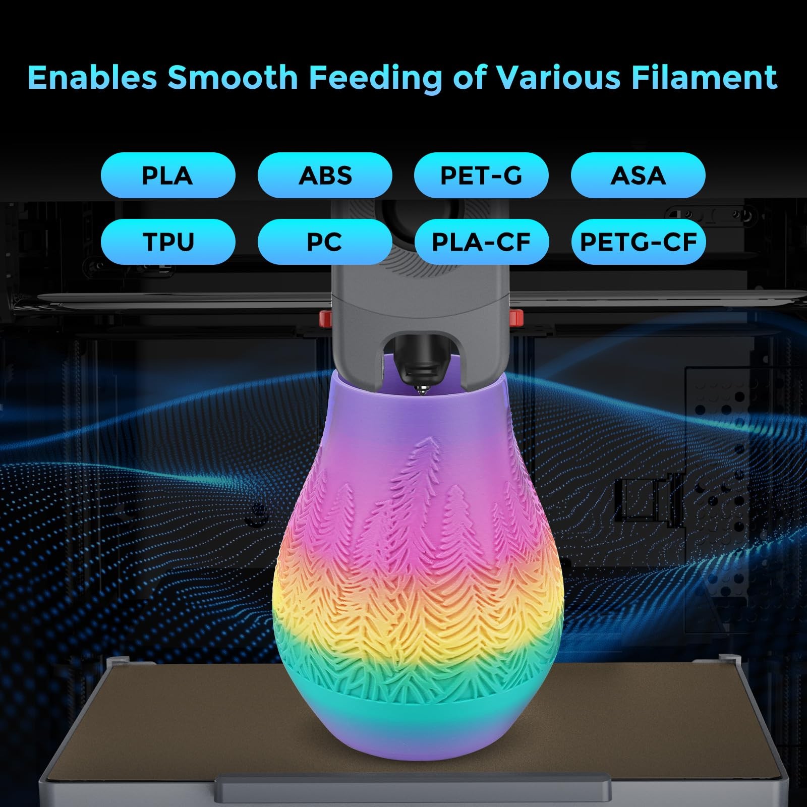 Official Original AD5M Series 3D Printer Extruder Assembly, 280℃ High Temp,30...