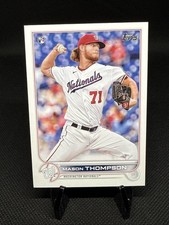 2022 Topps Mason Thompson Rookie Washington Nationals #38