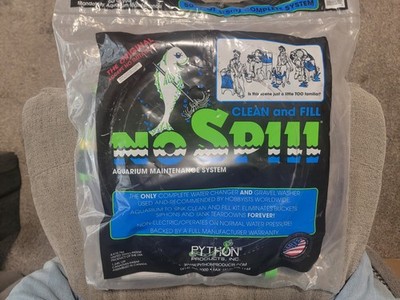 Python 50-Feet No Spill Clean And Fill Gravel Vacuum Aquarium Maintenance Kit
