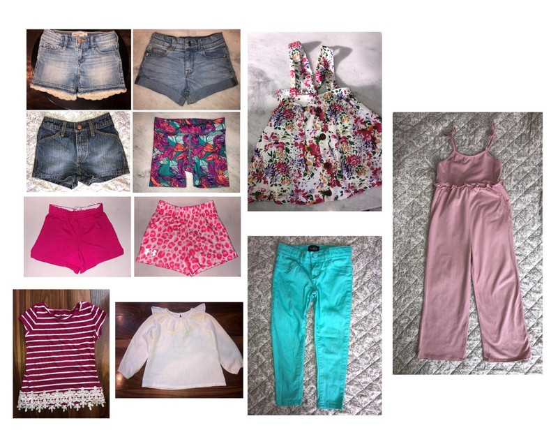Lot  Summer Clothes *size 5 girl *11 pcs