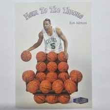 1997-98 Fleer Ultra Heir To The Throne Ron Mercer Rookie #11