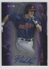 2014 Bowman Sterling Prospect Purple Refractor 8/50 Mike Papi #BSPA-MPA Auto v1x