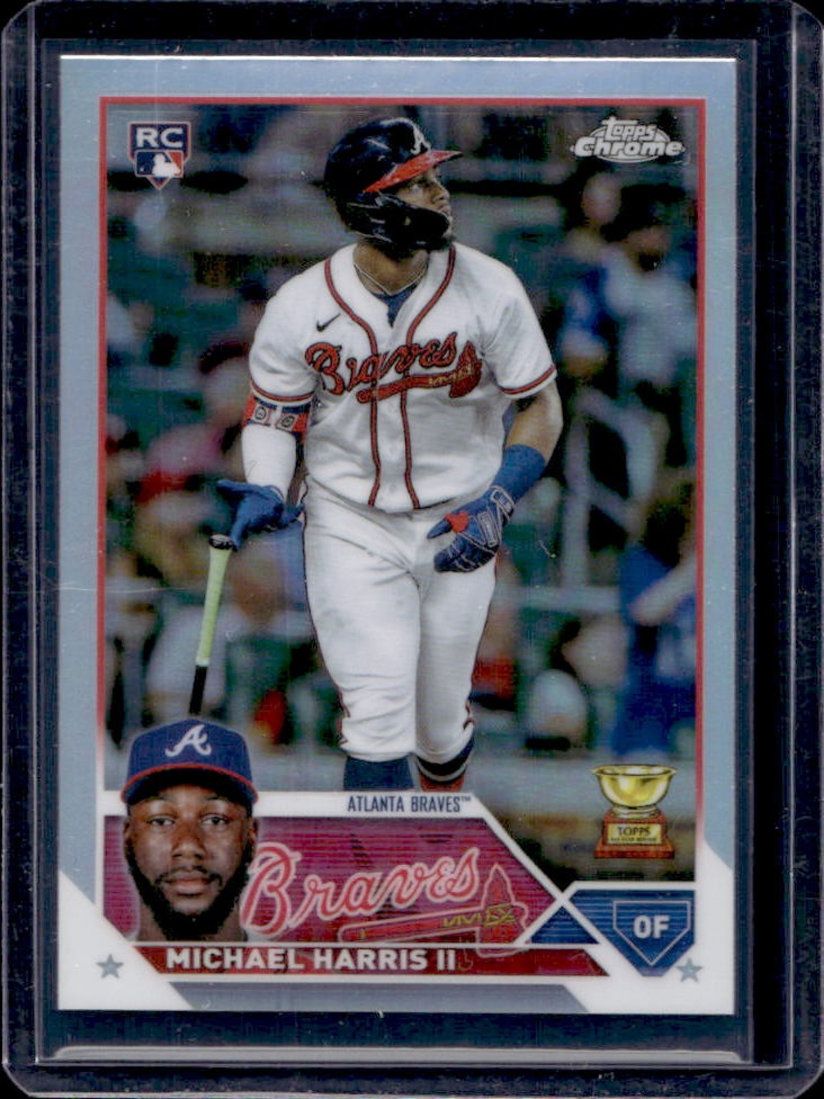 2023 Topps Chrome Michael Harris II RC Refractor Rookie #79 Braves