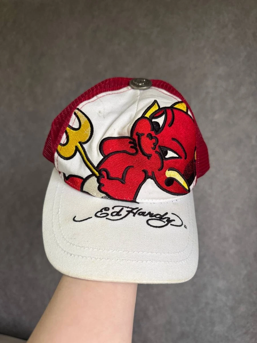 Ed Hardy 白色帽子男士| eBay