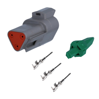 Kalitec KALI-1203-P DEUTSCH DT Steckverbinder Stift Set 3 polig IP68 für KFZ 24V