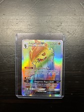 Pokémon Lycanroc GX 156/145 Stage 1 Secret Holo Rare