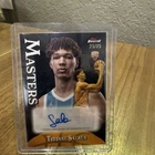 TIDJANE SALAUN 2024-25 TOPPS FINEST MASTERS ROOKIE AUTO BLACK REFRACTOR 25/25