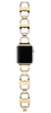 Tory Burch Stainless Steel Gemini Link Bracelet For Apple Watch  38mm/44mm Read
