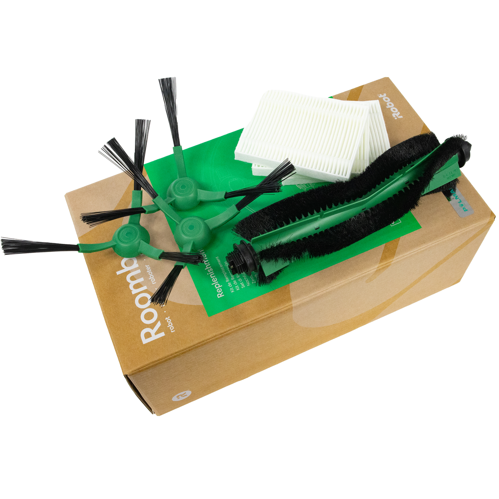 Irobot Mehrfarbig/Grün/Weiss Nachfüllset Essential, Staubsauger Roboter Zubehör, Schwarz - Bild 2