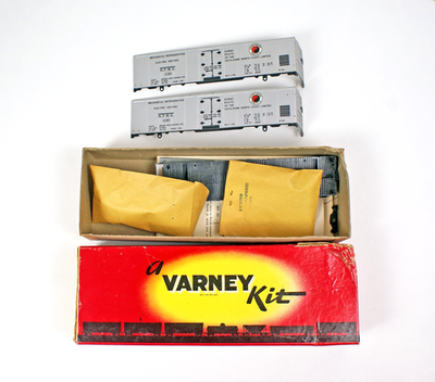 #ad #ad Varney R 45 HO Scale Northern Pacific Reefer Car Metal Sides NEW Old Stock $35.00