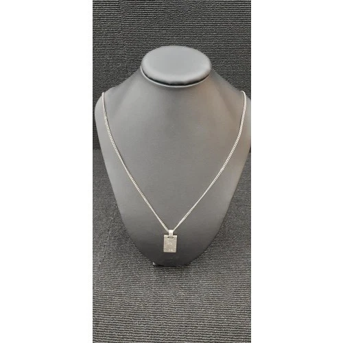 GUCCI Collana in Argento a Forma di Piatto Top Giappone