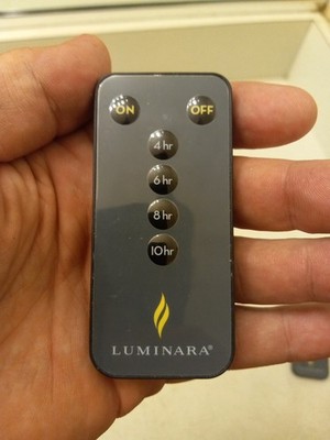 Luminara 6-Button Remote Control (4/6/8/10hr timer options)