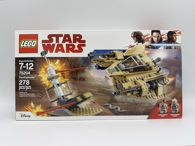 LEGO STAR WARS Sandspeeder (75204) BRAND NEW! FACTORY SEALED! RETIRED in 2018!