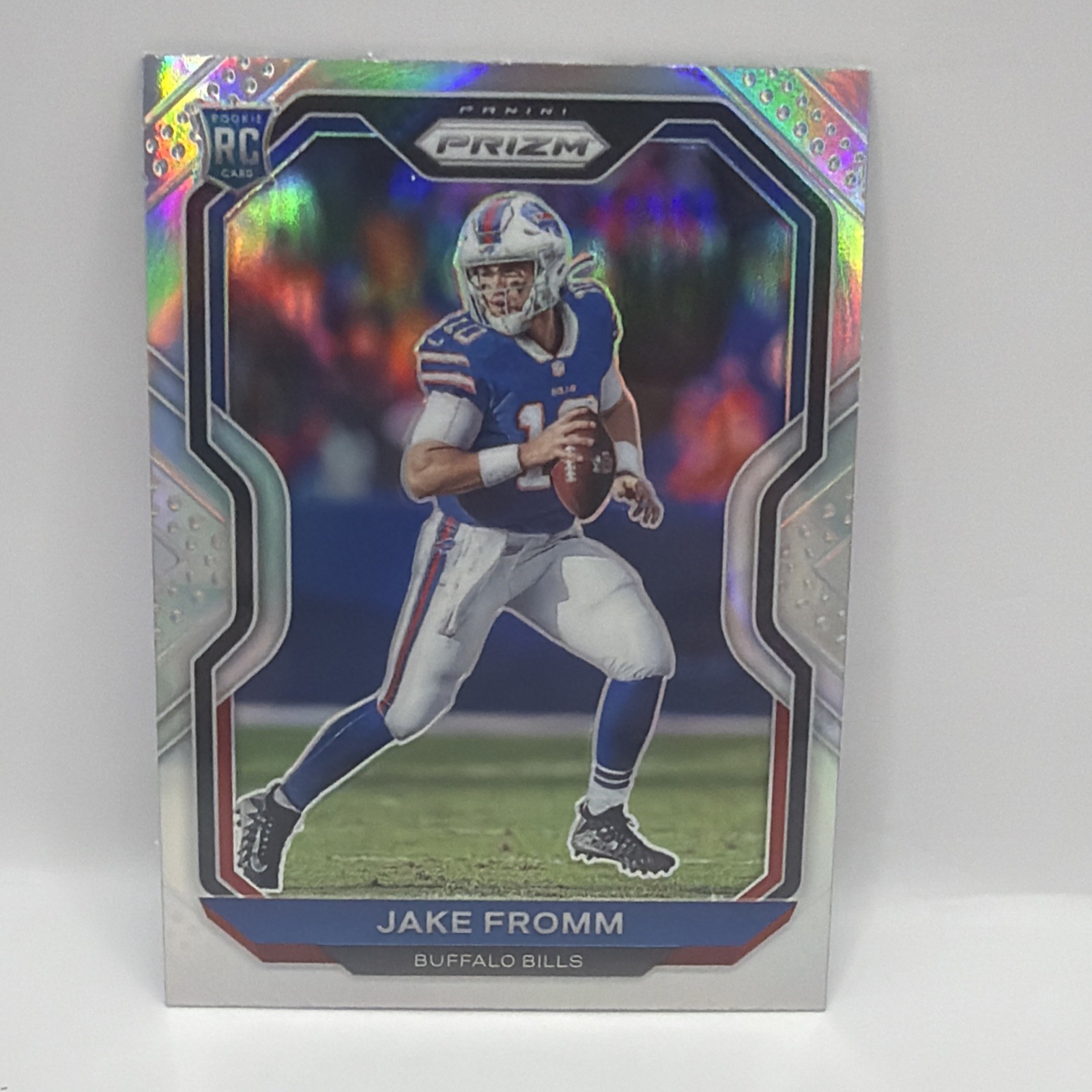 2020 Prizm Jake Fromm Silver Prizm Rookie RC #310 Bills