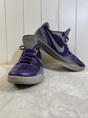 Nike Zoom Hyperdunk Fly wire 487637-500 2011 Low PE Purple/gray Mens Size 13.5