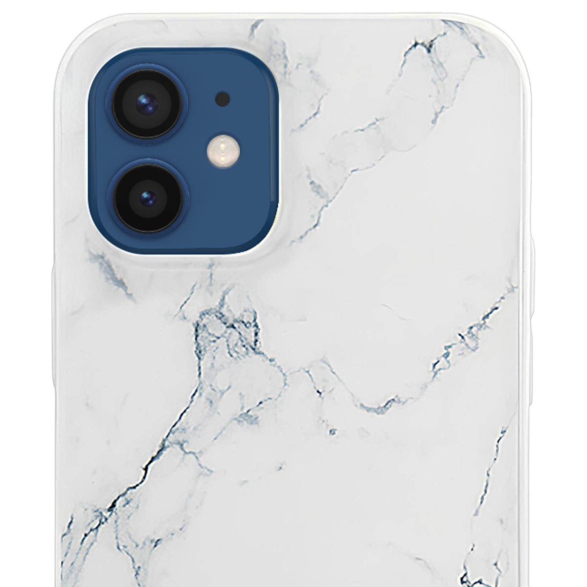 Coque iPhone 12 Mini Guess protection rigide marbre tendance - 4