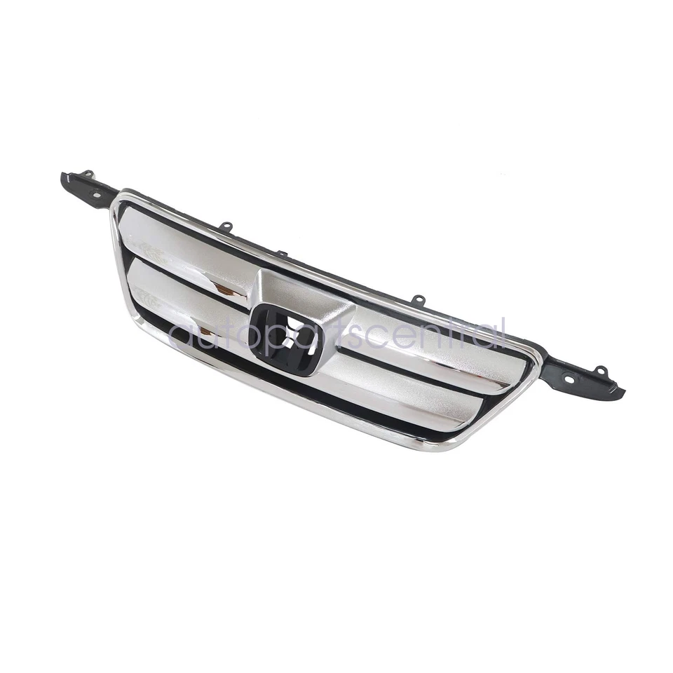 Conjunto de carcasa de rejilla compatible con Honda CR-V 2005-2006 cromo 71122S9AA01 HO1200194 Foto 3 de 4