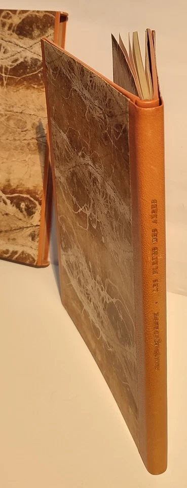 Henry Bordeaux. Les Fleurs Des Alpes Illustrations Paul A. Robert. Reliure D'Art - Photo 3/4