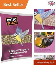 Husk-Free Sunflower Hearts Bird Food - 1 kg, Ideal for All Bird Species 14.99 per kilo