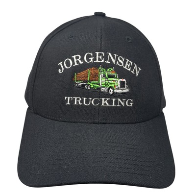 Jorgensen Coquille OR Snapback Hat Black Large Adjustable Embroidered Richardson