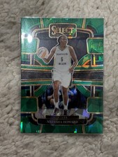 2024 Panini Select WNBA - Concourse Natasha Howard #32 Green Ice Prizm