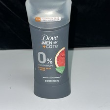 Dove Men Care CITRUS ZEST  SAGE 0 Aluminum 72h Deodorant 2.6 oz NEW