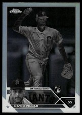 2023 Topps Chrome #117 David Villar Negative Refractors