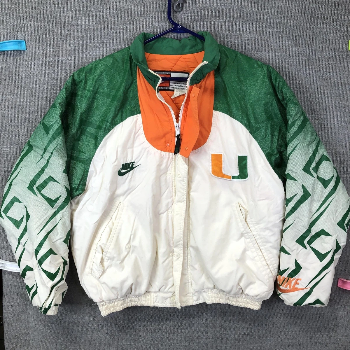 Nike Miami Hurricanes NCAA Jackets for sale | eBay