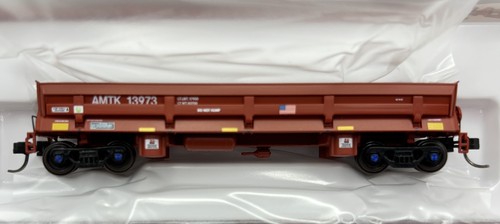 Coche de volteo lateral Amtrak Difco escala N Atlas 50006045 AMTK #13973 | Condition: Used