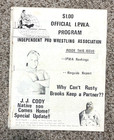 RARE 1990-91 IPWA Official Wrestling Program Lot (4) Rusty Brooks Norman Smiley — photo 9