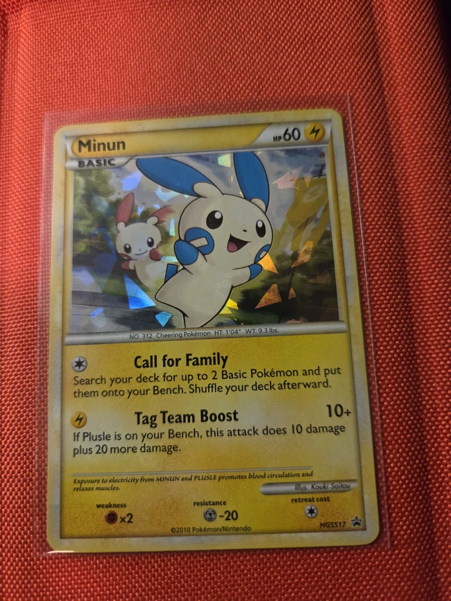 Plusle Minun In Pokémon Individual Trading Cards for sale | eBay