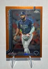 2025 Topps Chrome Junior Caminero 2025 All-Star Game Orange Refractor /25