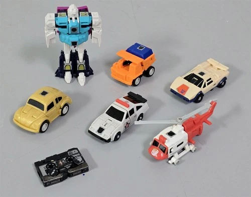 X-63 VINTAGE 1980'S HASBRO TRANSFORMER G1 GOLDBUG STREETWISE BREAKDOWN ETC