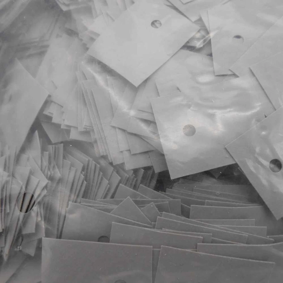 2000 piezas X TO-3P TO-247 M3 almohadilla aislante lámina película aislante 3 mm RoHS 25*20 MM Foto 4 de 4