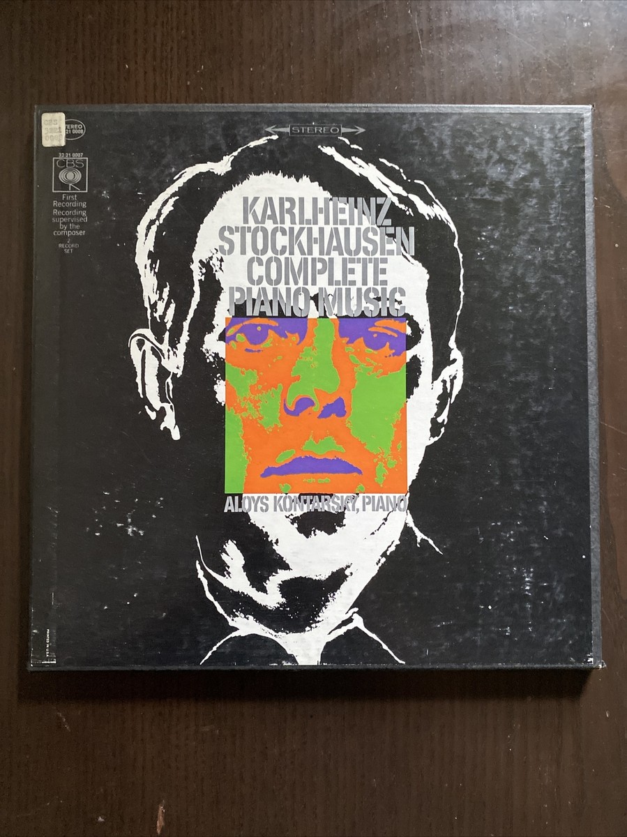 Karlheinz Stockhausen - Complete Piano Music - 2 LP Box Set