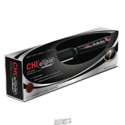 CHI-Ellipse Teflon & Titanium Styling Wand Easily create effortless, undone curl