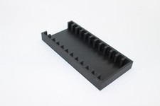 Black Gameboy GBC GBA Holder for Video Game Cartridge Display Stand Organizer