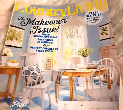 Country Living magazine March 2016 makeover issue style secrets