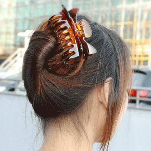 LANGHONG 2 Bastoncini Per Capelli A Mezzaluna - Retrò Con Gatto E Luna - Accessori Per Capelli Lunghi - 2