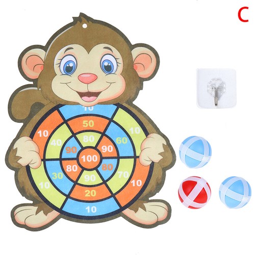 Target Sticky Ball Dartboard Throw Party Sports Toys Educational Board Ga THTTAU - Imagen 12 de 15