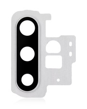Back Camera Lens With Bracket / Bezel For Samsung Galaxy Note 10 Aura White 