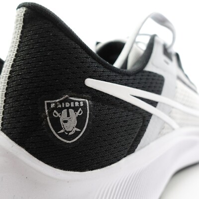 Nike Air Zoom Pegasus 38 Raiders Silver Grey Shoes Mens Size 7.5 DJ0848-001 Nike Air Zoom Pegasus 38 Raiders Silver Grey Shoes Mens Size  main image 3